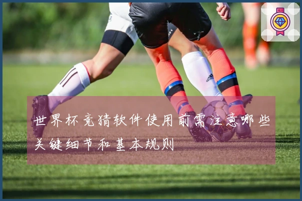 世界杯竞猜软件使用前需注意哪些关键细节和基本规则